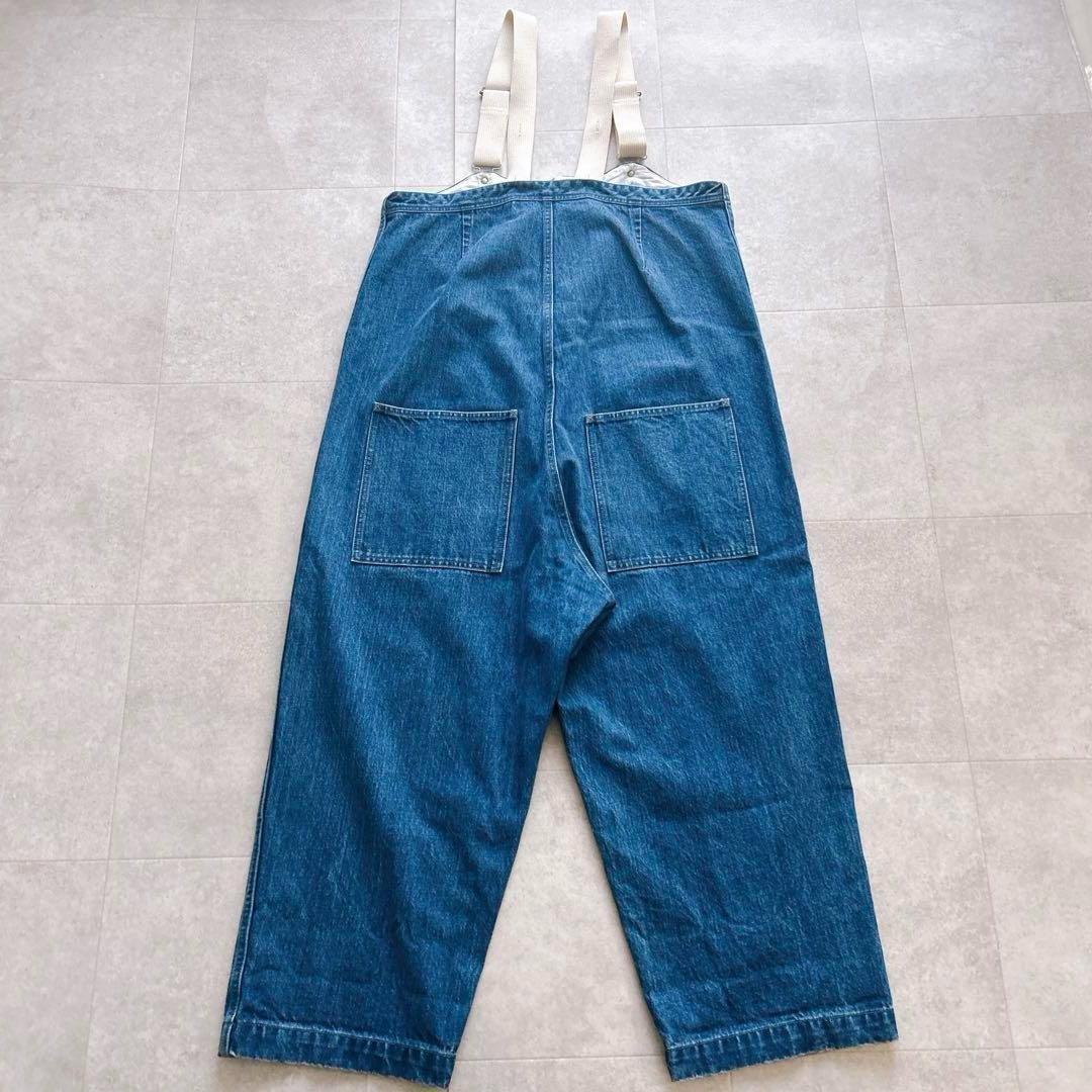 美品✨nest robe ネストローブ デニムデッキサロペット ゆったり 近年