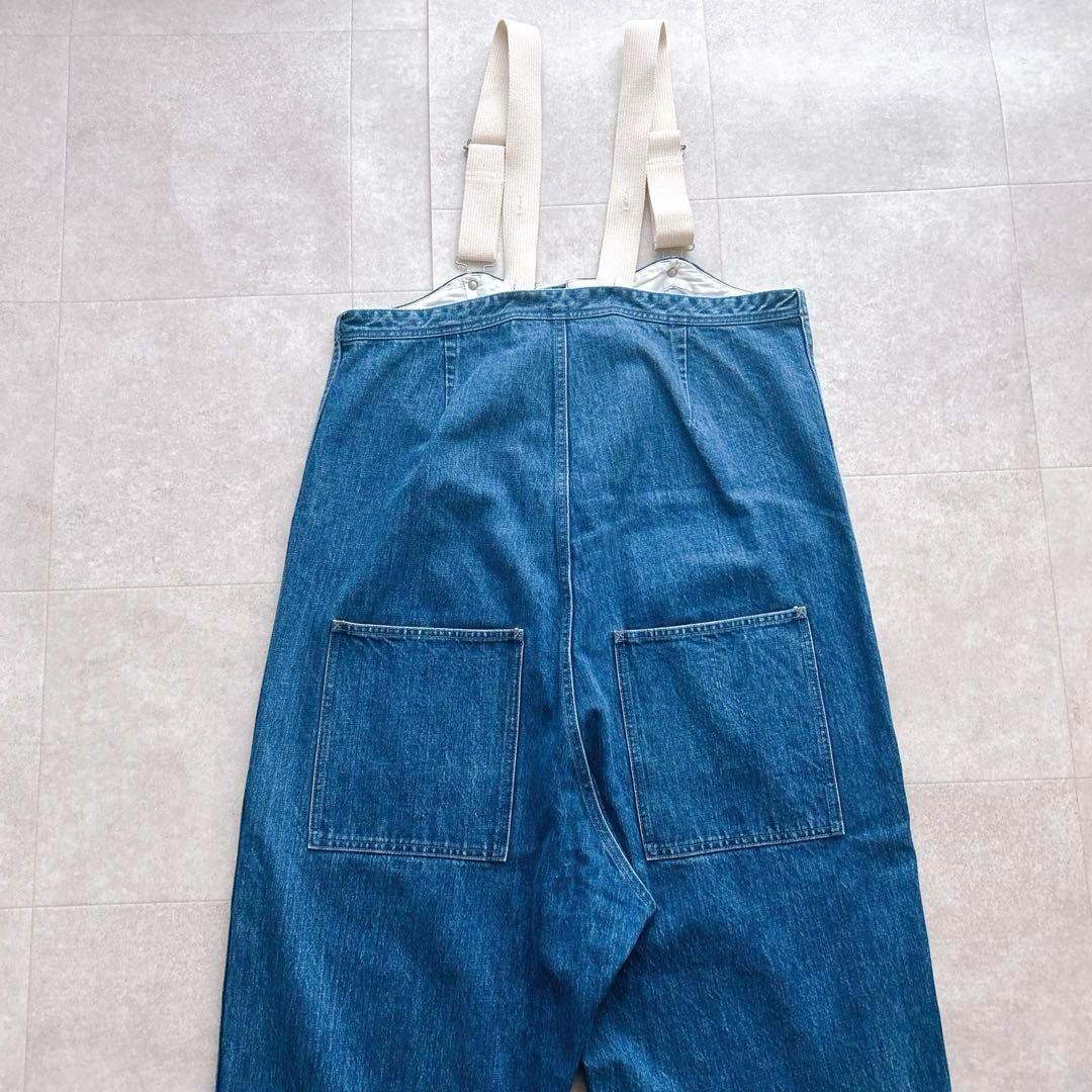 美品✨nest robe ネストローブ デニムデッキサロペット ゆったり 近年