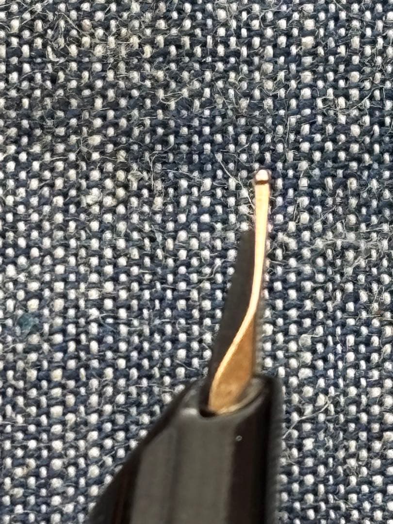 極美品　PILOT ショート　万年筆　伸縮式　金張　　14K-585 整備済み