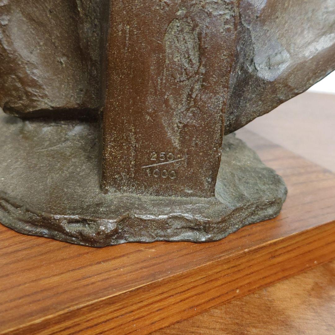 ブロンズ彫刻像：風はこぶ夢【作：大道寺光弘】