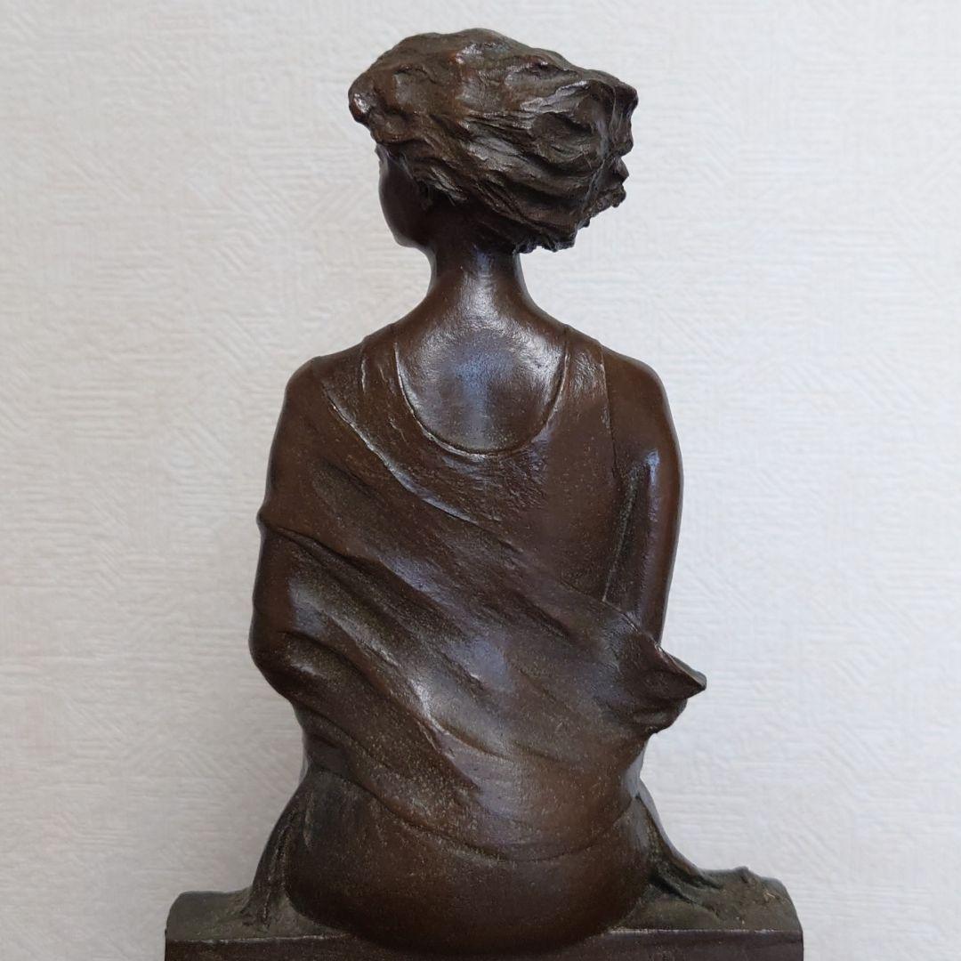 ブロンズ彫刻像：風はこぶ夢【作：大道寺光弘】