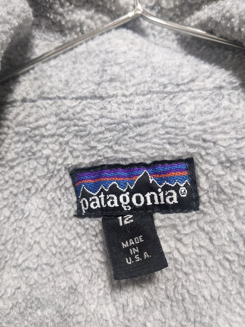 カ*ロ様 パタゴニア　シェルドシンチラジャケット　パープル　サイズ12　USA製