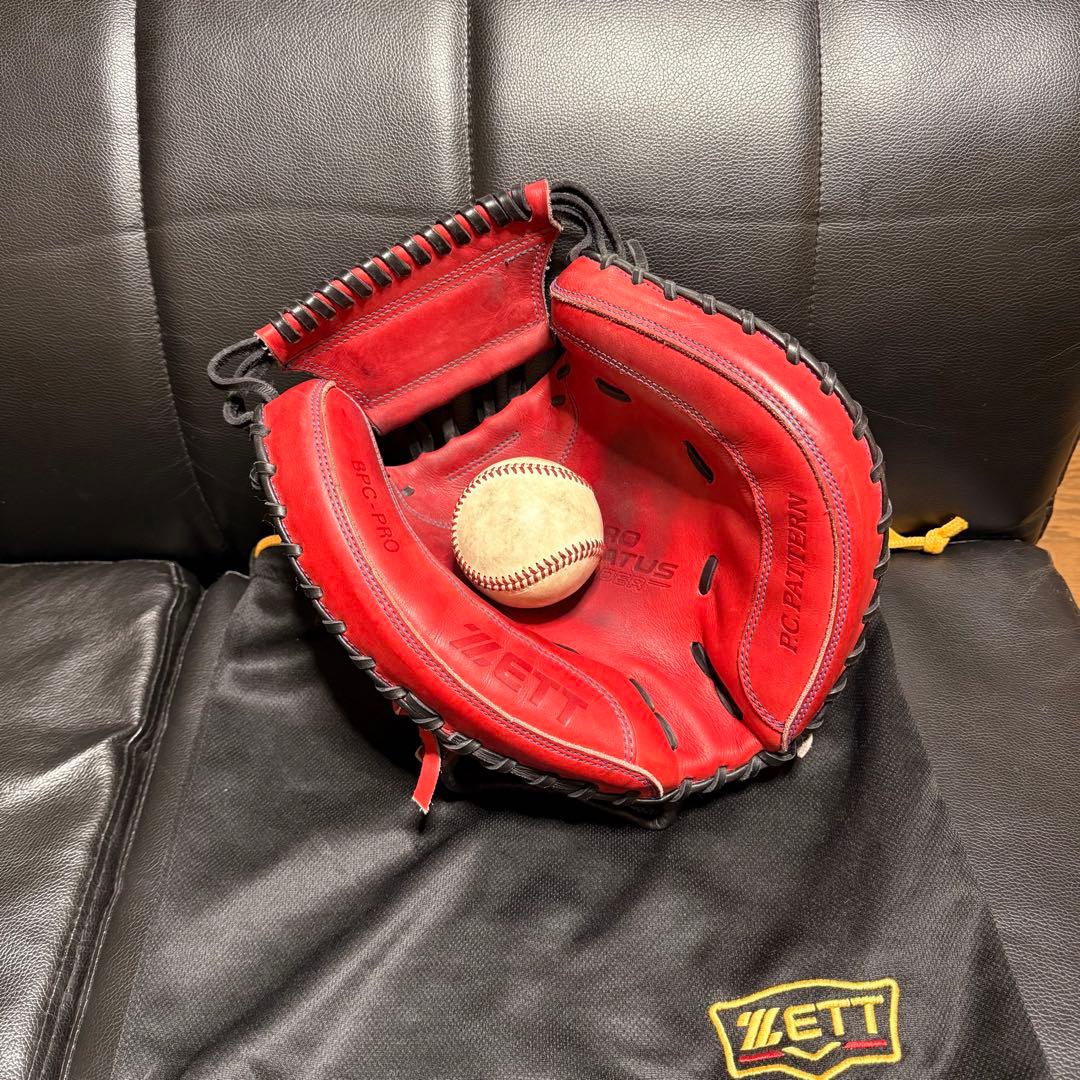 値下げOK‼️ZETT 硬式オーダー キャッチャーミット
