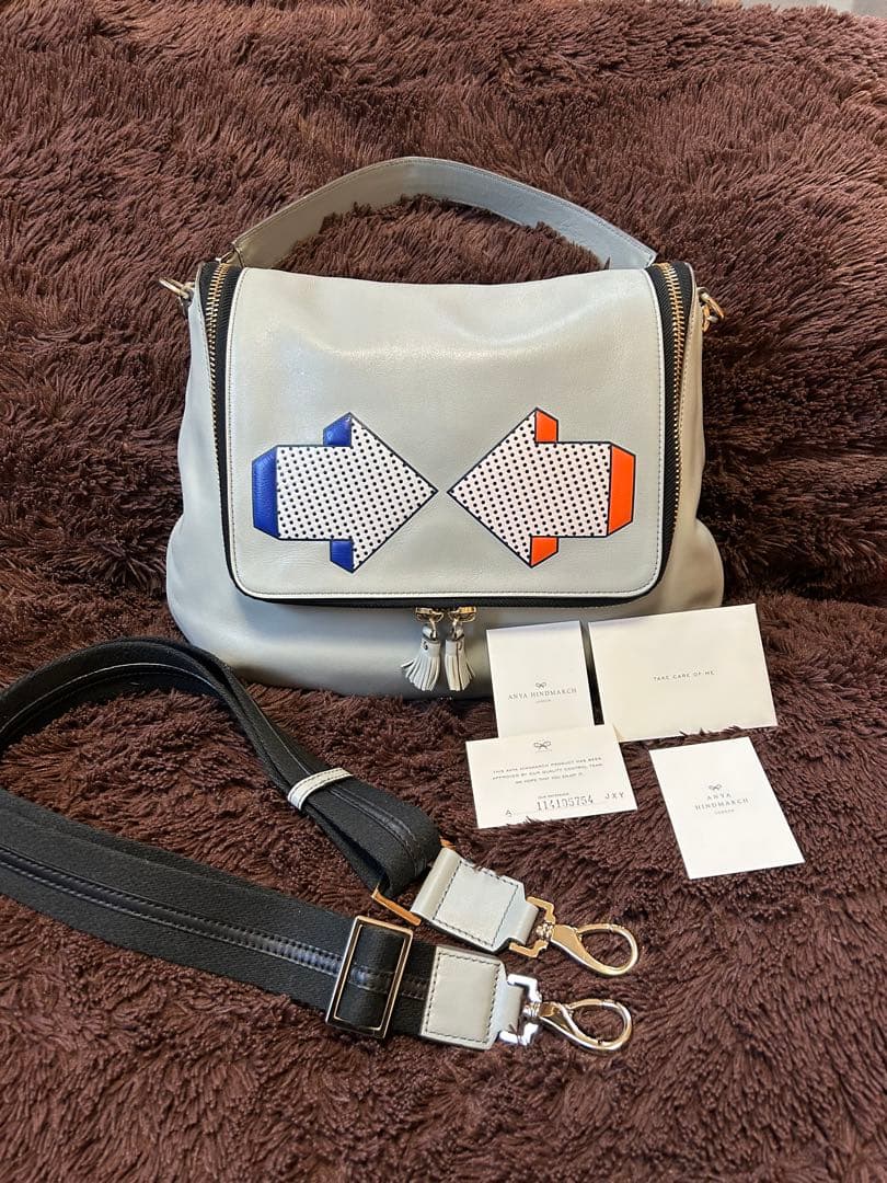 アニヤハインドマーチ　マキシジップ　矢印　カード付き