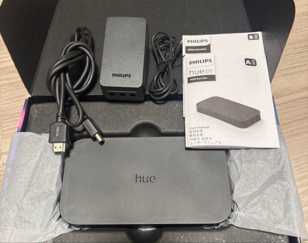蛍光灯・電球 PHILIPS hue Sync box