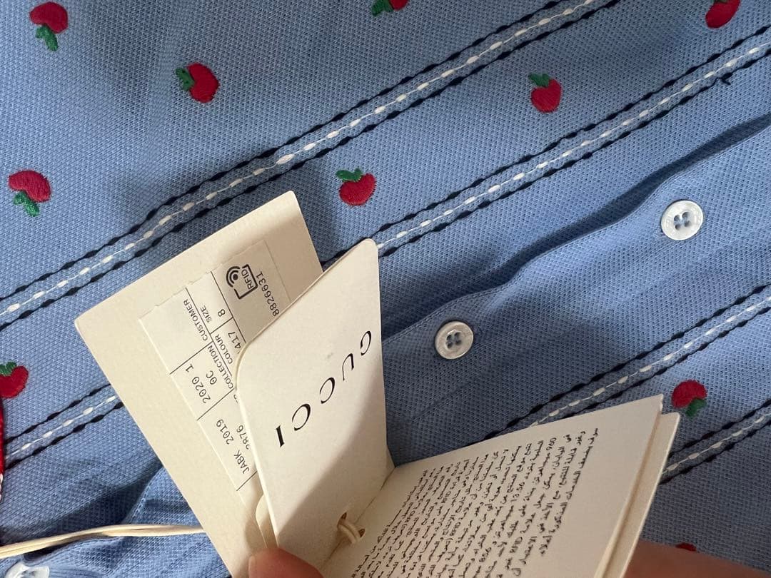 新品！タッグ付き！GUCCI グッチ　ガールズ　8歳　ワンピース　本物