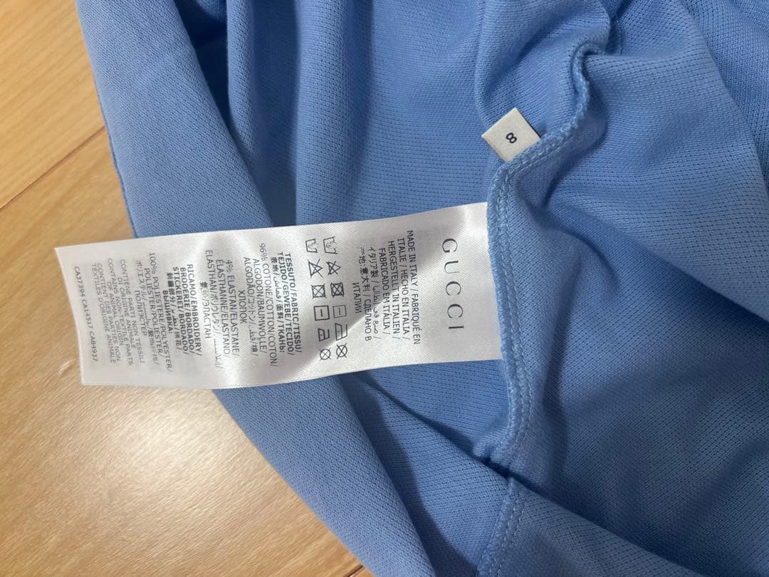 新品！タッグ付き！GUCCI グッチ　ガールズ　8歳　ワンピース　本物