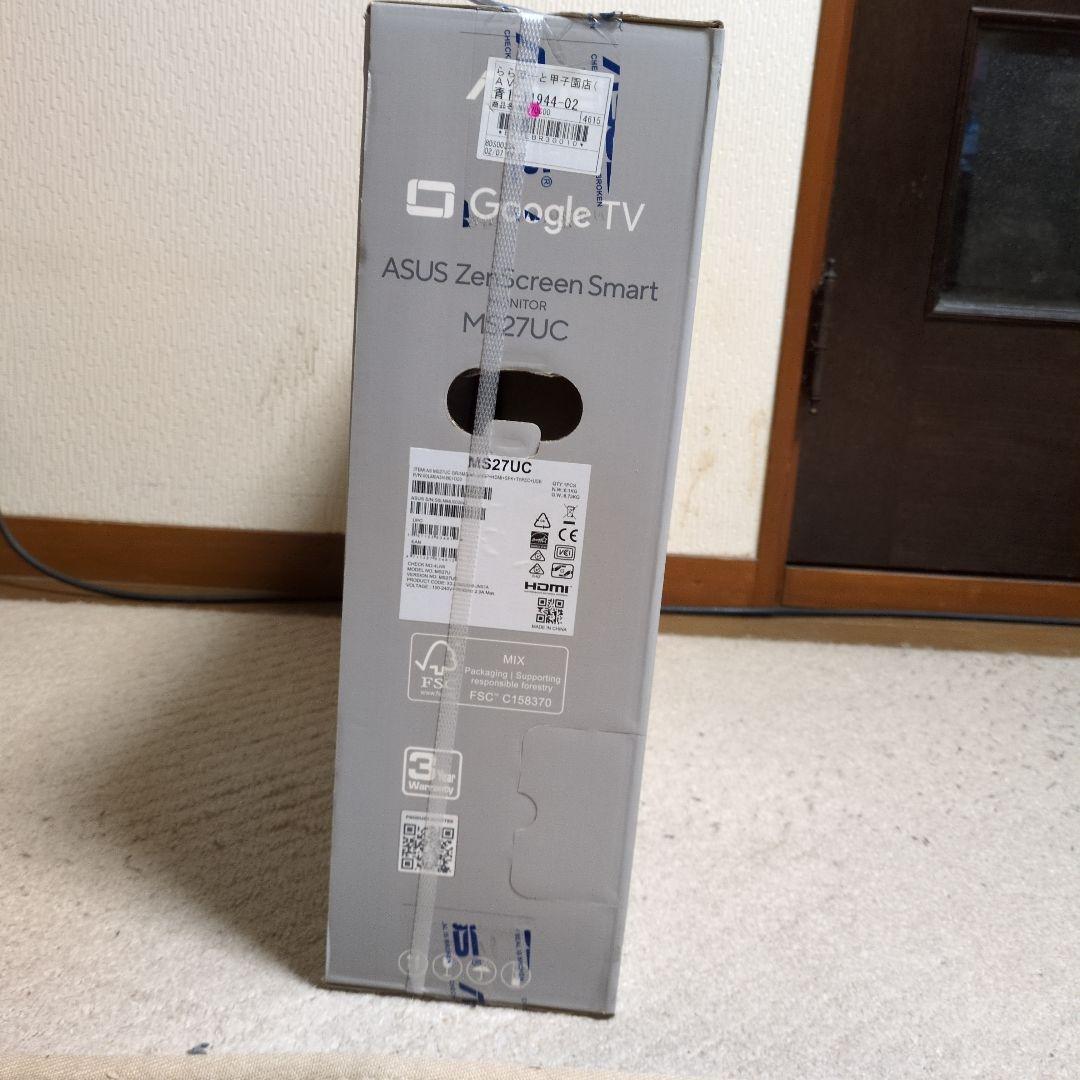 その他 ASUSZenScreenSmartMS27UCGoogleTV
