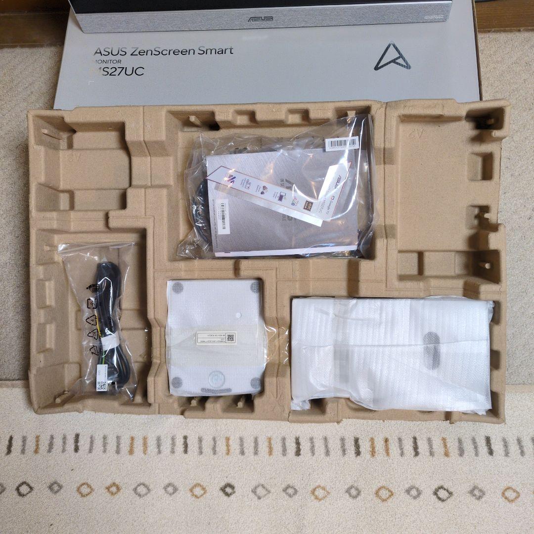 その他 ASUSZenScreenSmartMS27UCGoogleTV