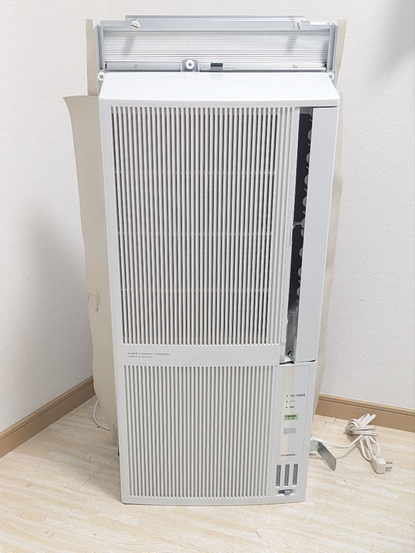 美品 2022年製 コロナ冷暖房兼用 窓用エアコン CWH-A1822