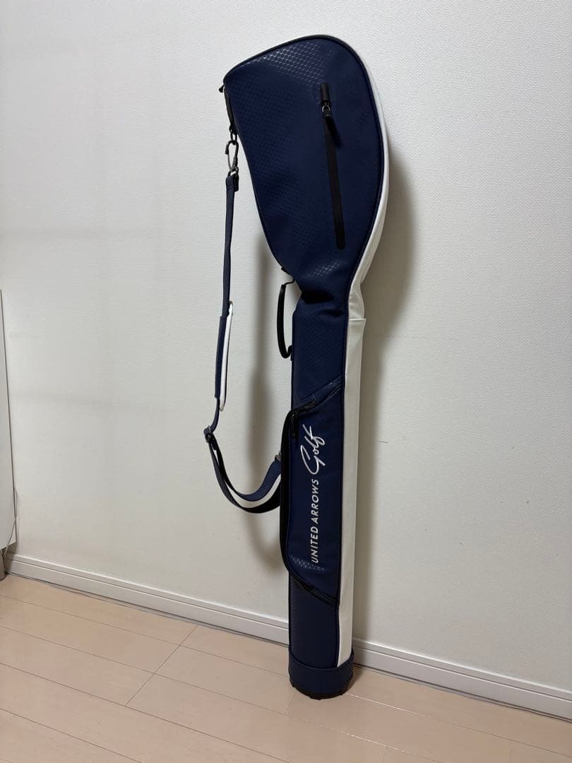 UNITED ARROWS Golf ゴルフレンジバッグ ネイビー