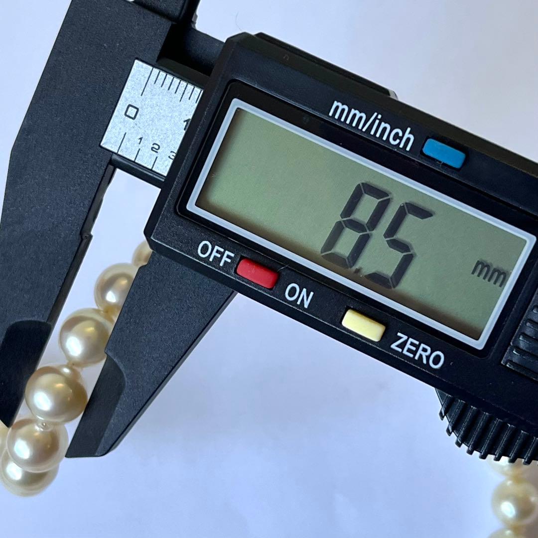 Sun様✨留花 あこや真珠 8.0-8.5mm ネックレス 16.2万 鑑別書付