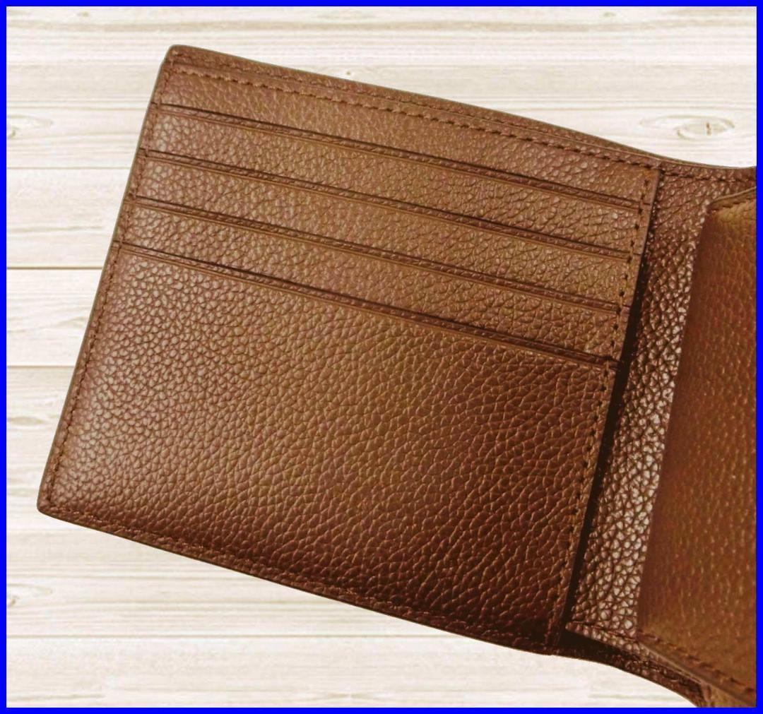 新品コーチCOACH◆3-IN-1ウォレット札入パスケースカードカーフレザー