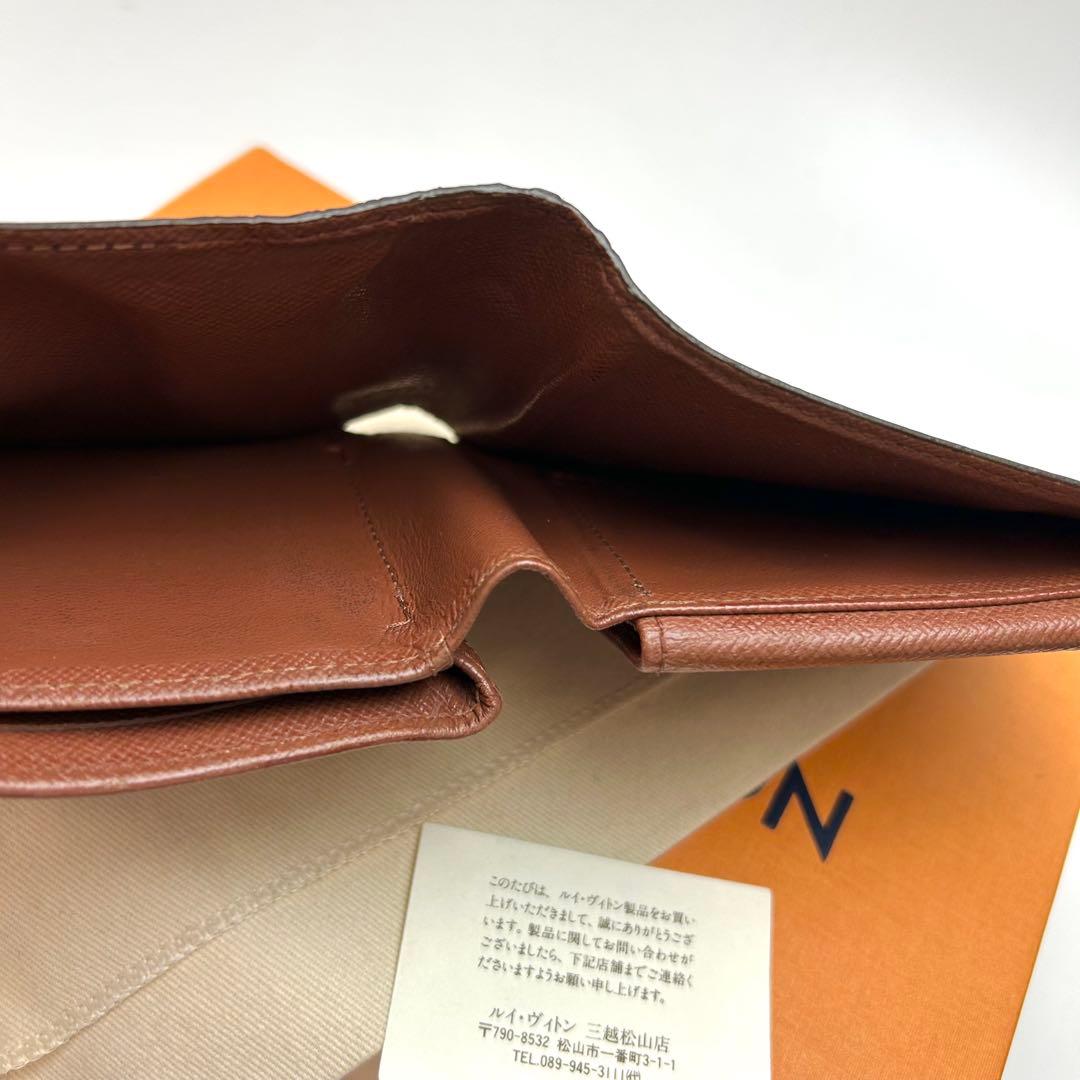 鑑定済 ルイヴィトン モノグラム 人気 2つ折財布