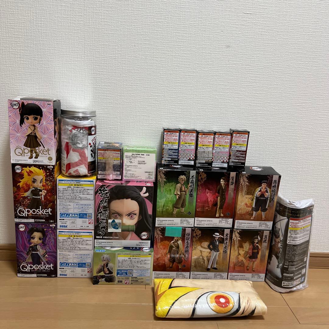 「未開封」鬼滅の刃 不死川実弥 ちょこのせフィギュア他セット Qposket