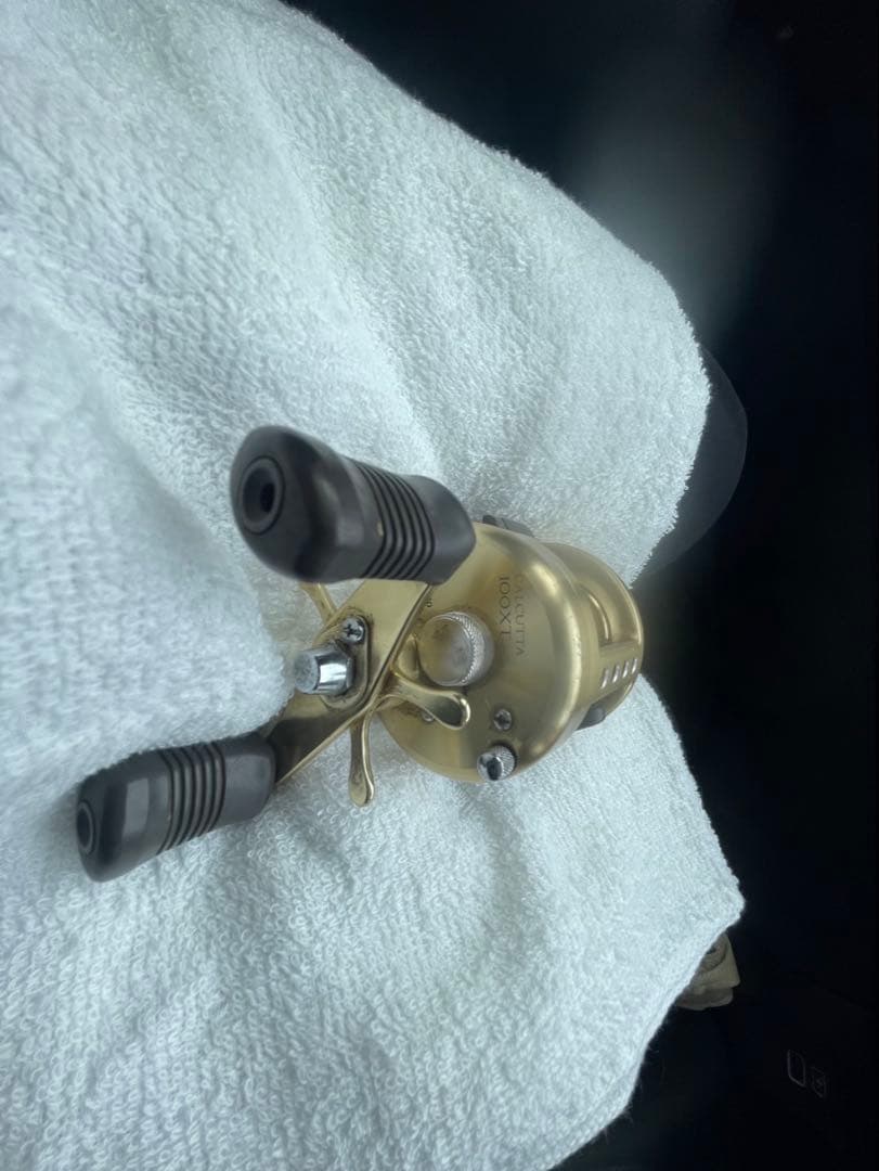 CALCUTTA 100XT ベイトリール ゴールド