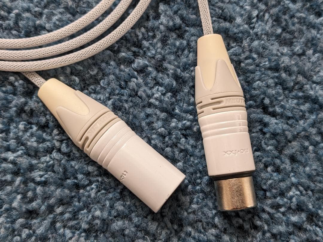 極美品 トップウイング White Signal XLR ケーブル 1.5mペア