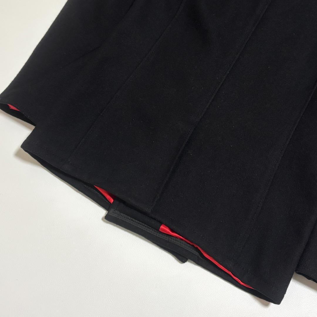 希少 Schott ピーコート USA製 レザーパイピング 40 L 黒 赤