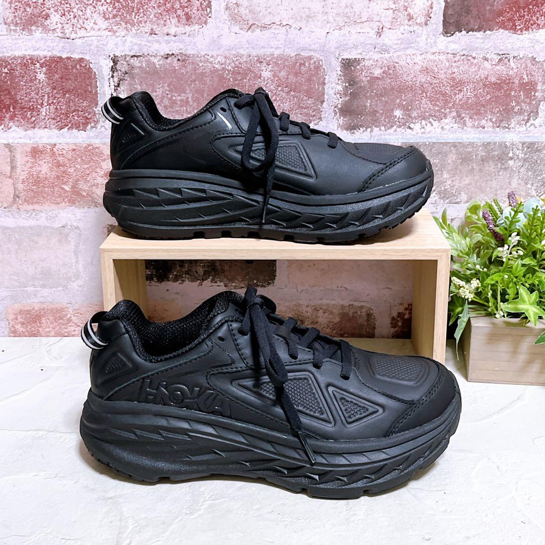 未使用級【ホカオネオネ】ランニングシューズ ボンダイ 黒 22.5 試着のみ