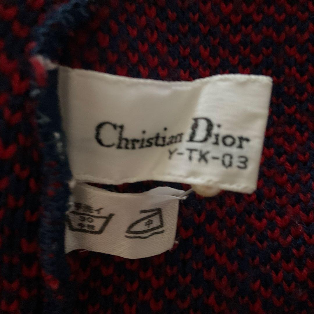 MISS DIOR毛100％ベスト　ビンテージ❣️