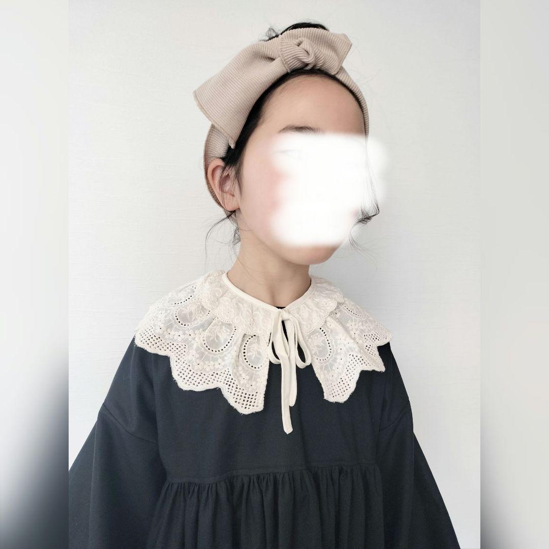 Marthaページ　90 100　ワンピース　フォーマル　付け襟