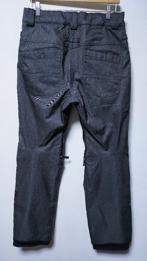 【686 ロクハチ】スノーボードウェアパンツ ズボン デニム柄 メンズ