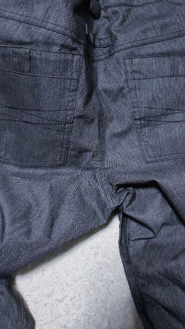 【686 ロクハチ】スノーボードウェアパンツ ズボン デニム柄 メンズ