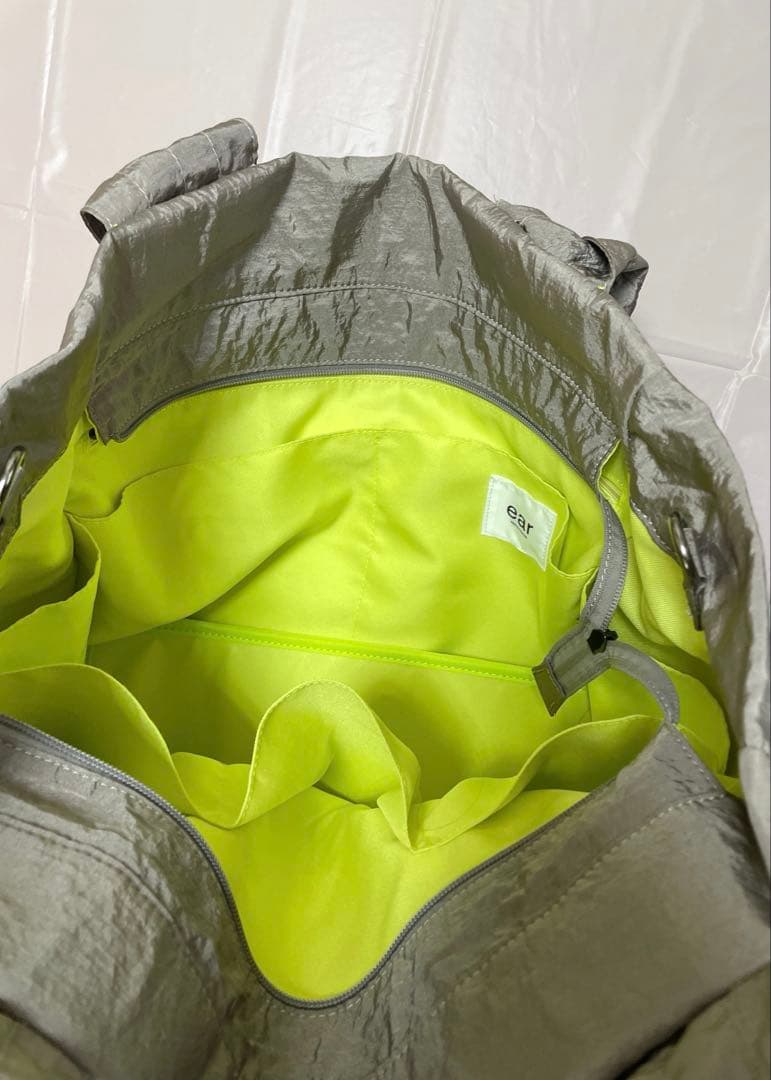 ear PAPILLONNER　ライトビッグトートバッグ