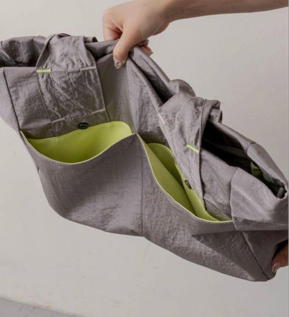 ear PAPILLONNER　ライトビッグトートバッグ