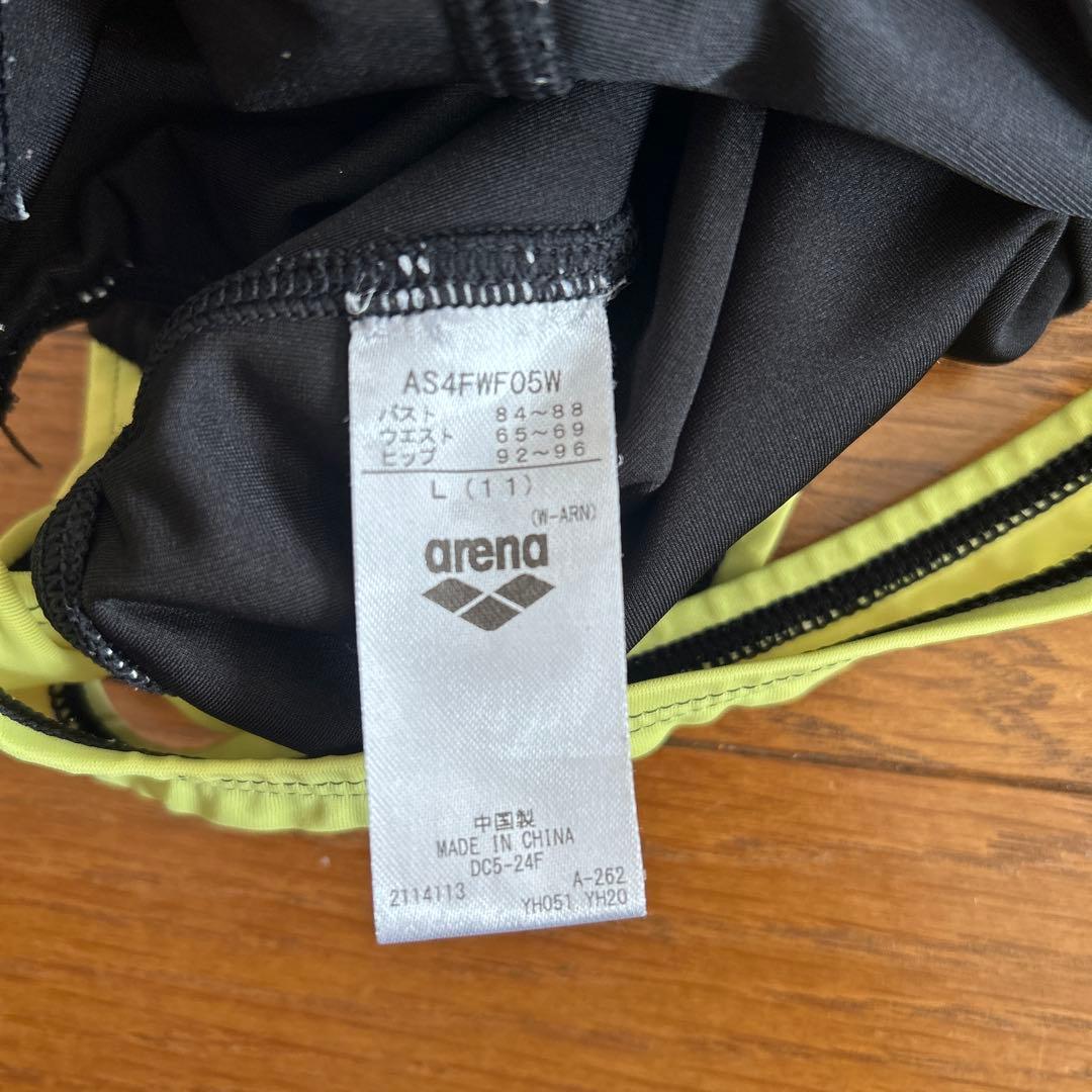 【美品】お値下げ　arena 競泳レディース　水着　Ｌサイズ