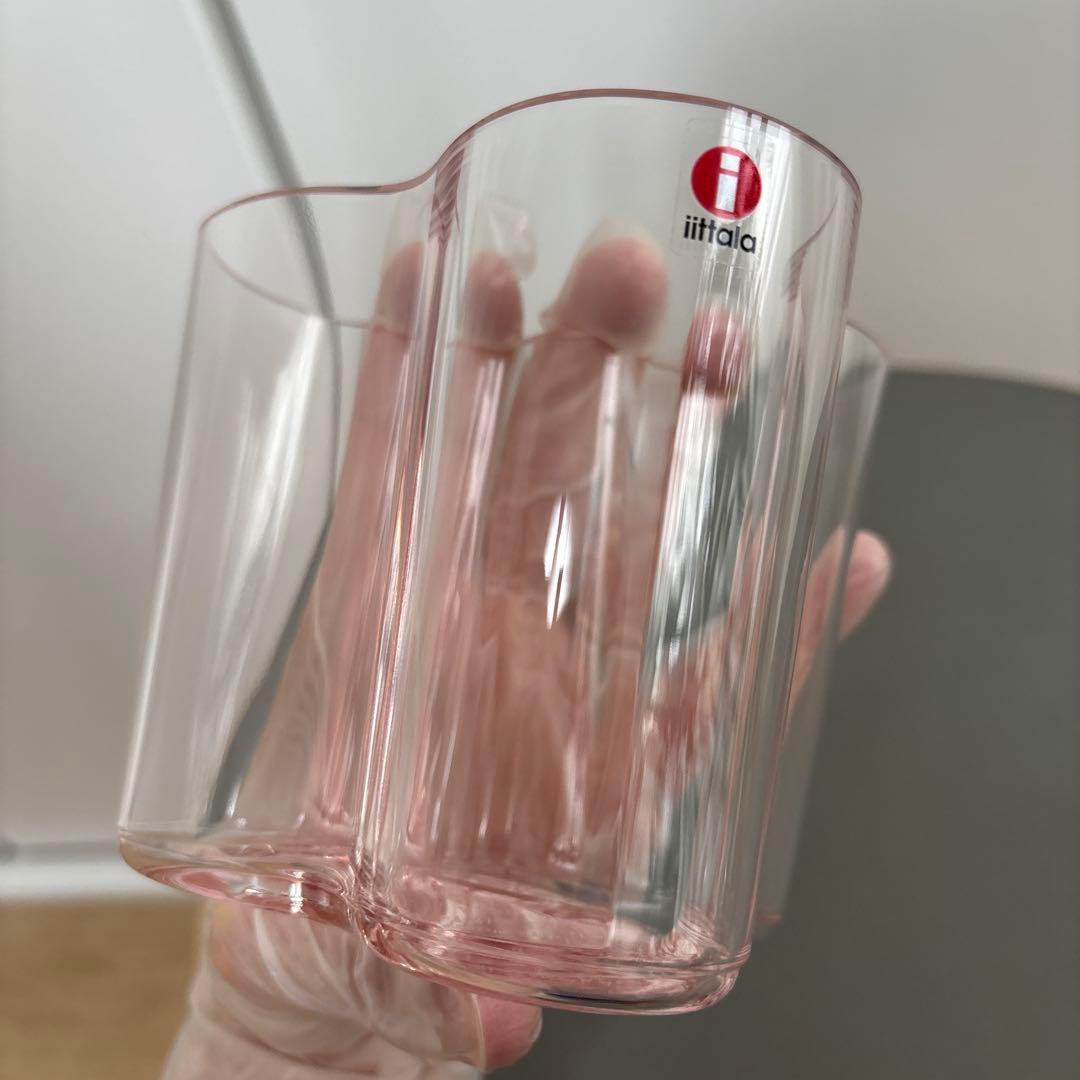  aalto イッタラ アアルト ベース サーモンピンク 95mm