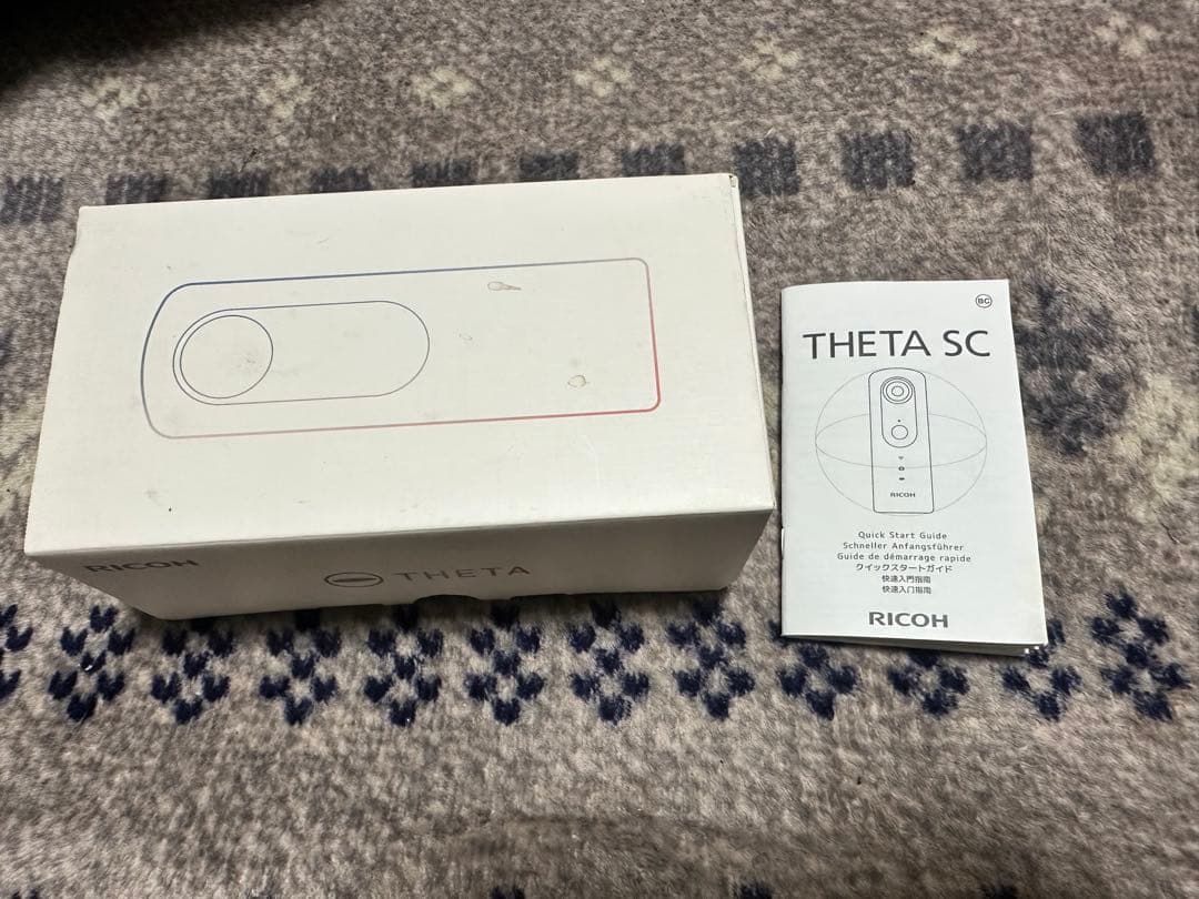 RICOH THETA SC ホワイト ケース付き