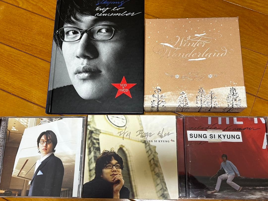 ソン・シギョン アルバム 韓国盤 日本盤 ペンライト 2018 ライブ銀テープ付