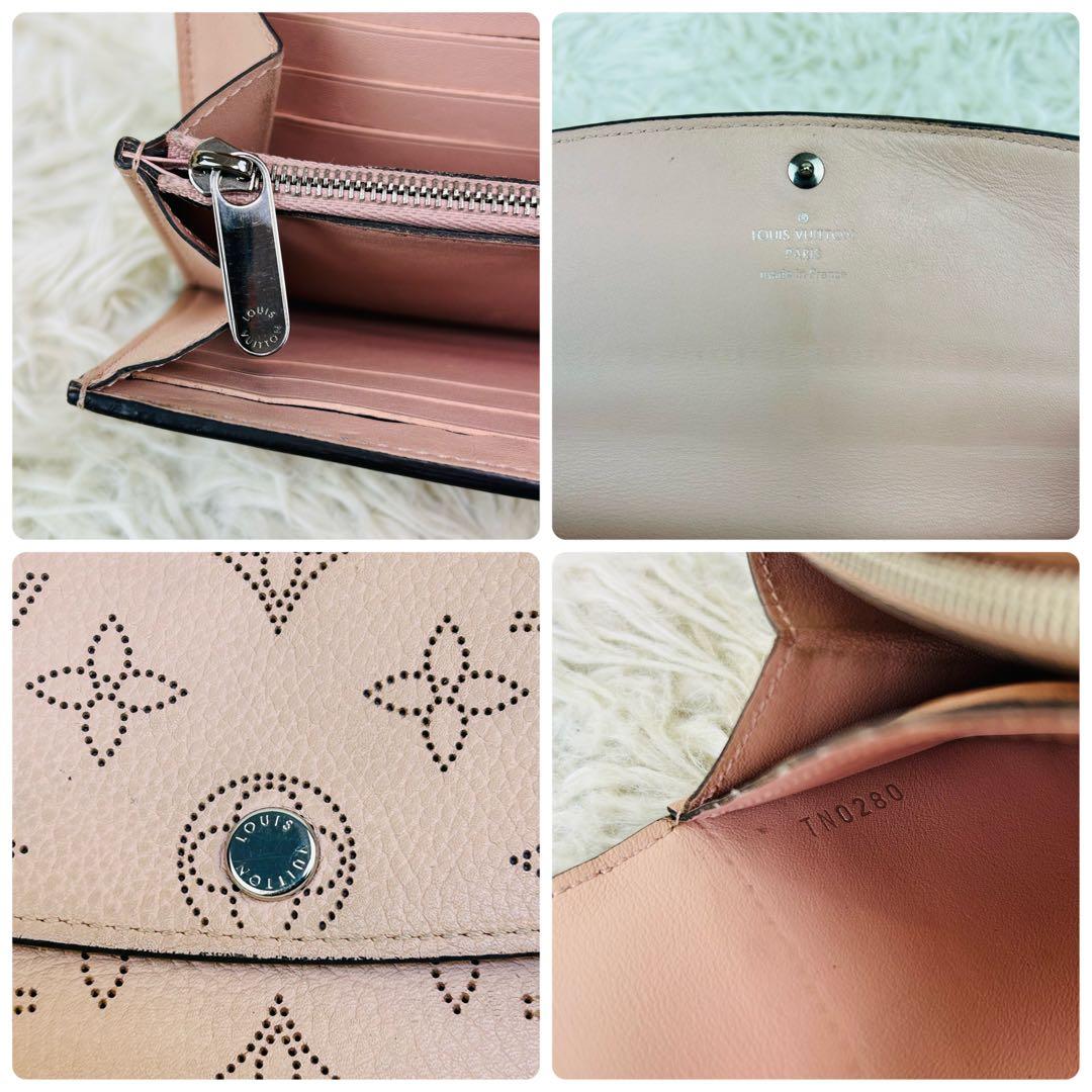 ルイヴィトン マヒナ ポルトフォイユ イリス マグノリア 長財布 M60145