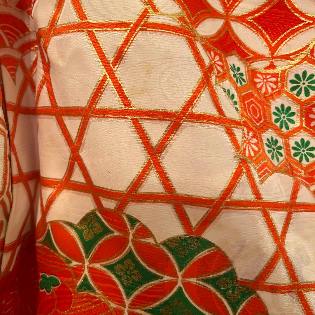 七五三 3歳 女の子 被布コートセット レトロモダン 赤系 花柄 フルセット