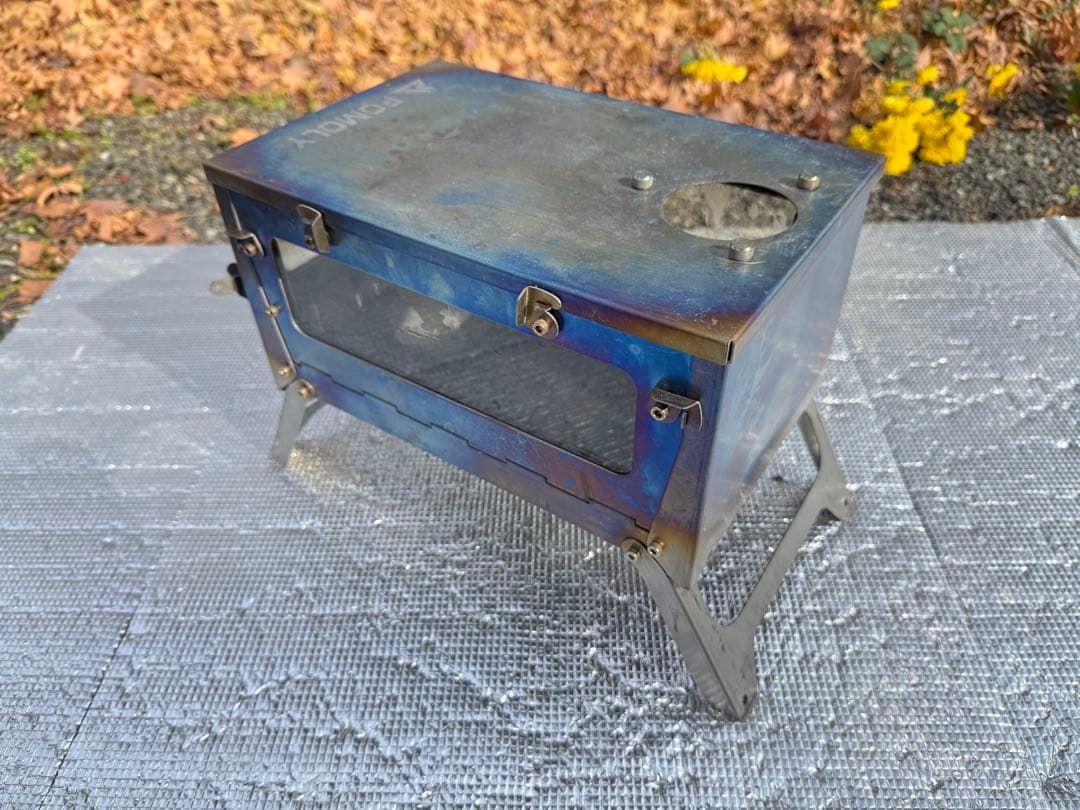 POMOLY T1 mini 3 チタンテントストーブ