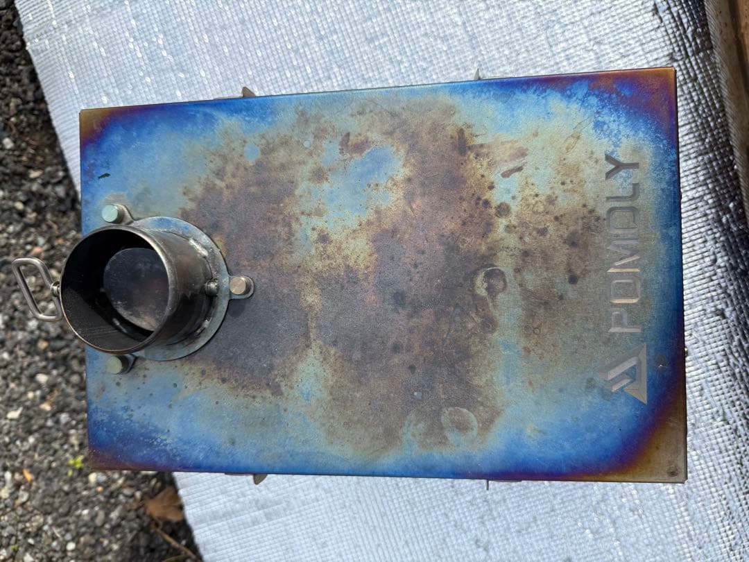 POMOLY T1 mini 3 チタンテントストーブ