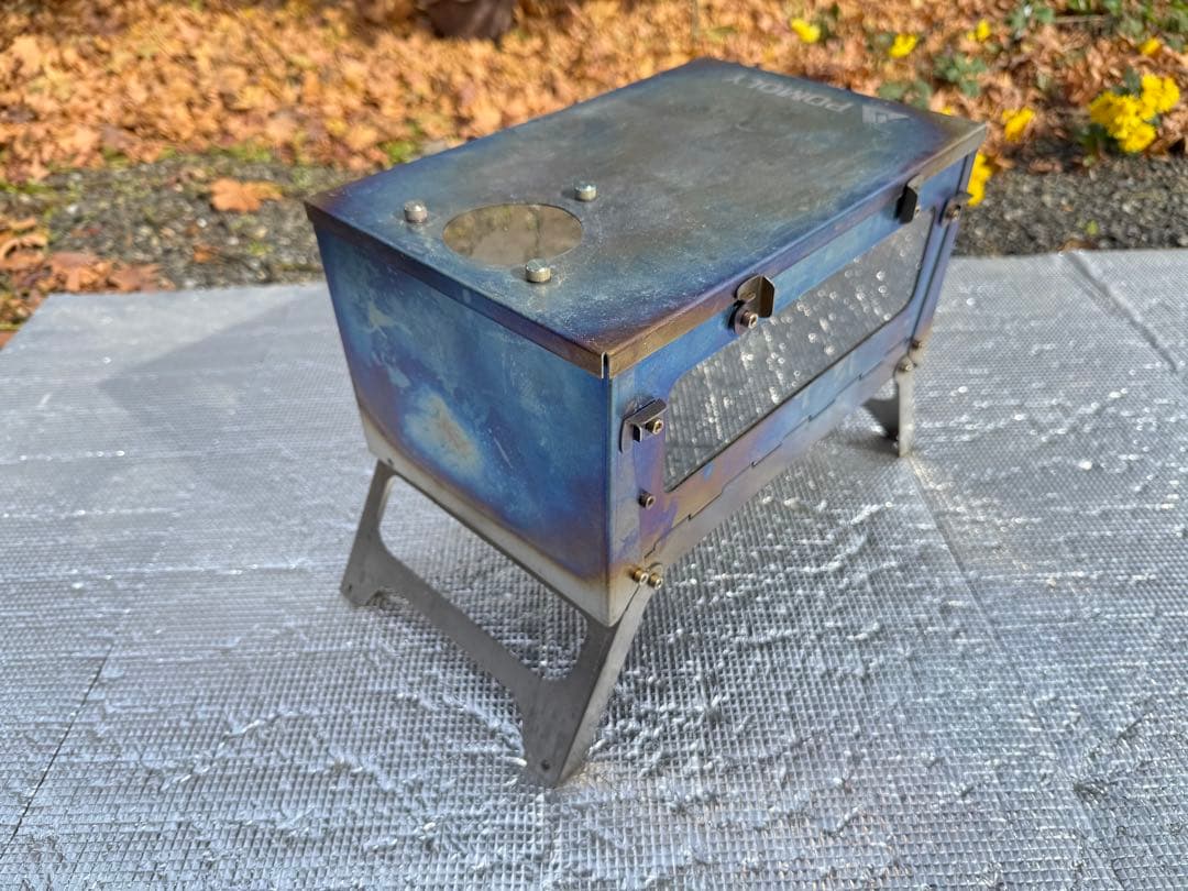 POMOLY T1 mini 3 チタンテントストーブ