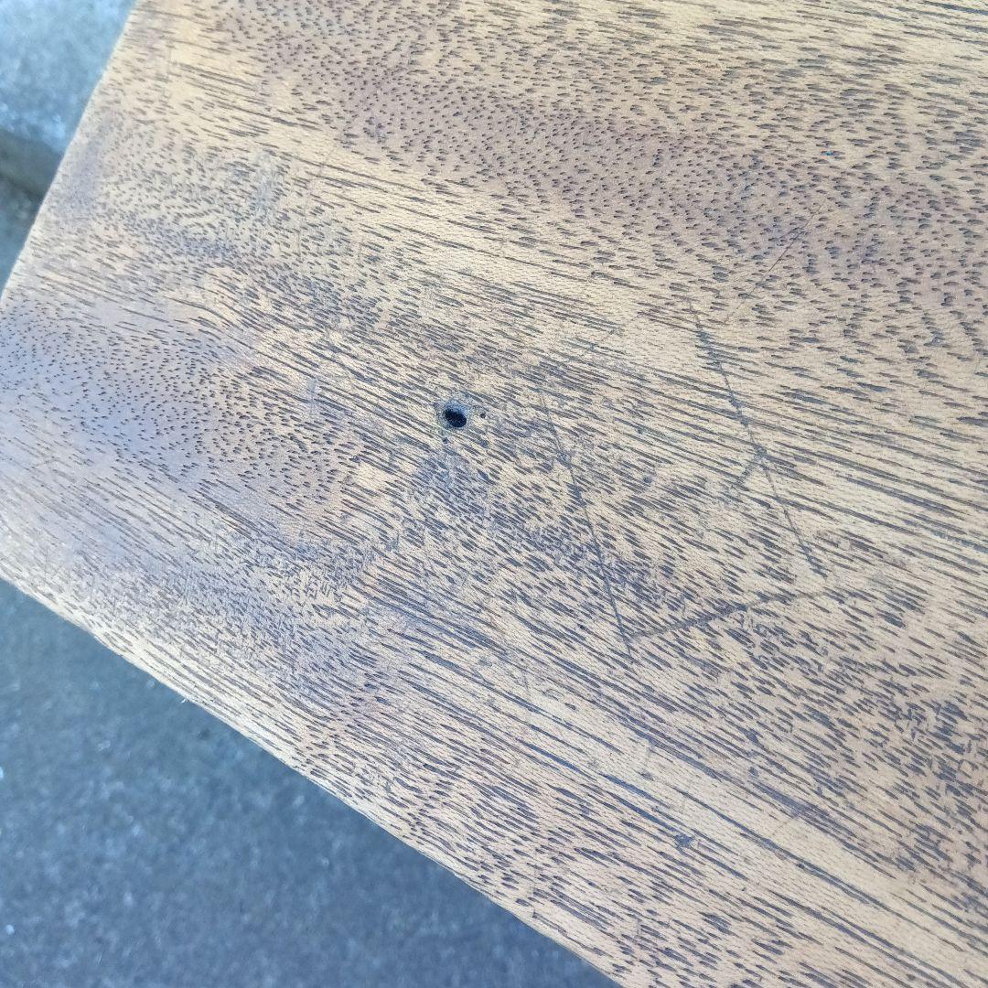 送料無料　昭和のそろばん塾の文机 長机　木製シンプルテーブル