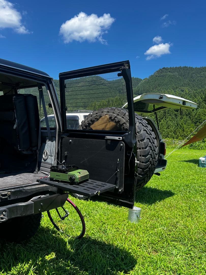 78プラド　ランクル70 リアゲートテーブル　復刻70 再販70新型70