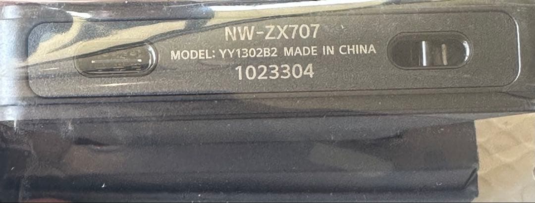 ソニー64GB NW-ZX707ハイエンドストリーミングWALKMAN