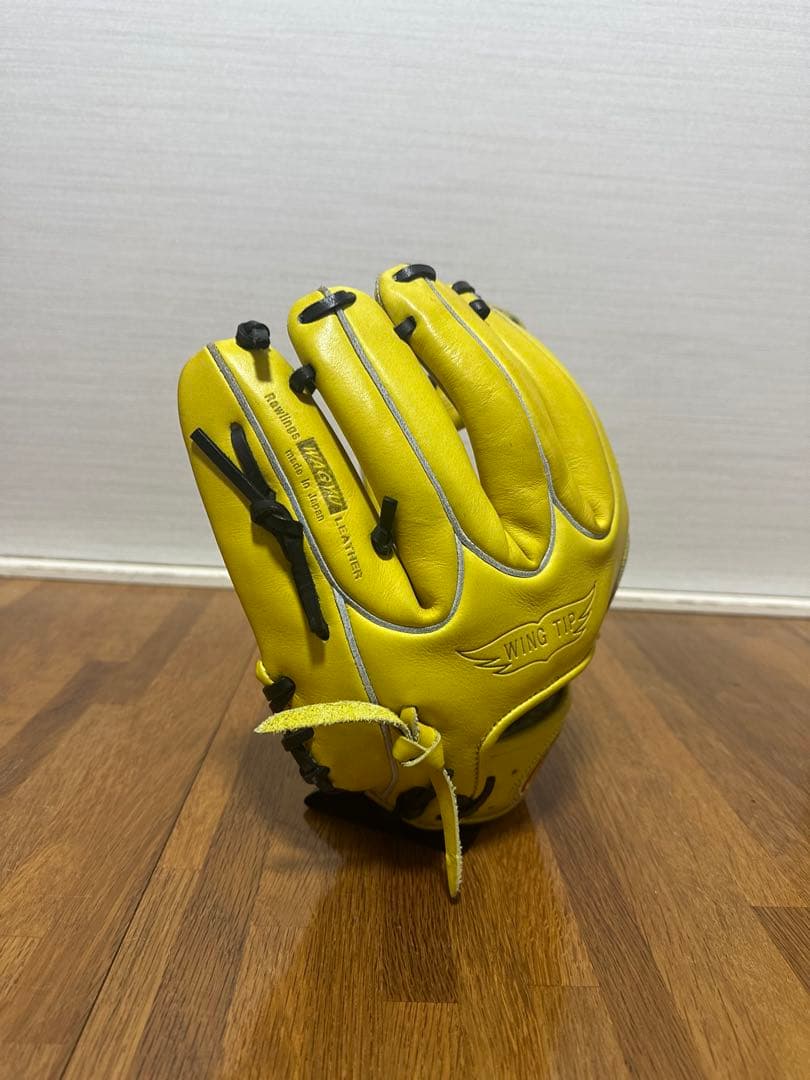 ローリングス　硬式グローブ イエロー