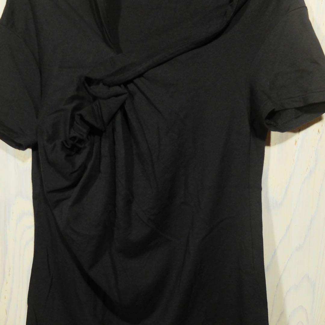 Y's ヨウジヤマモト変形カットソー　黒　サイズ2 made in Japan