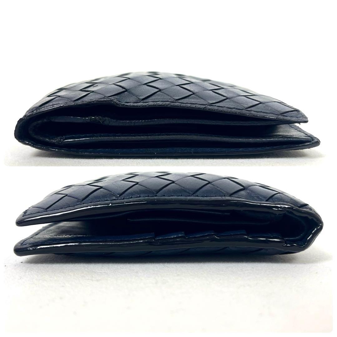 ボッテガヴェネタ　二つ折り財布　イントレチャート　コンパクト　レザー　付属付き