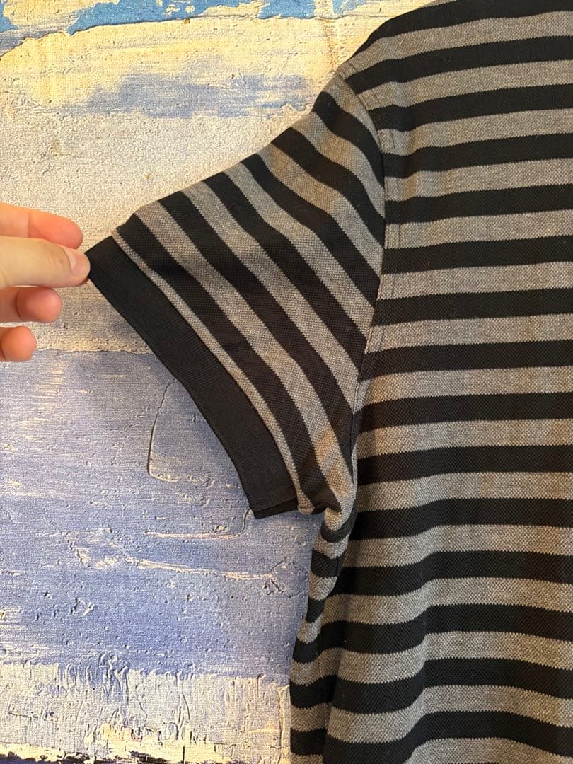 【SAINT LAURENT PARIS】 ポロシャツ_Lサイズ_定価4万程度