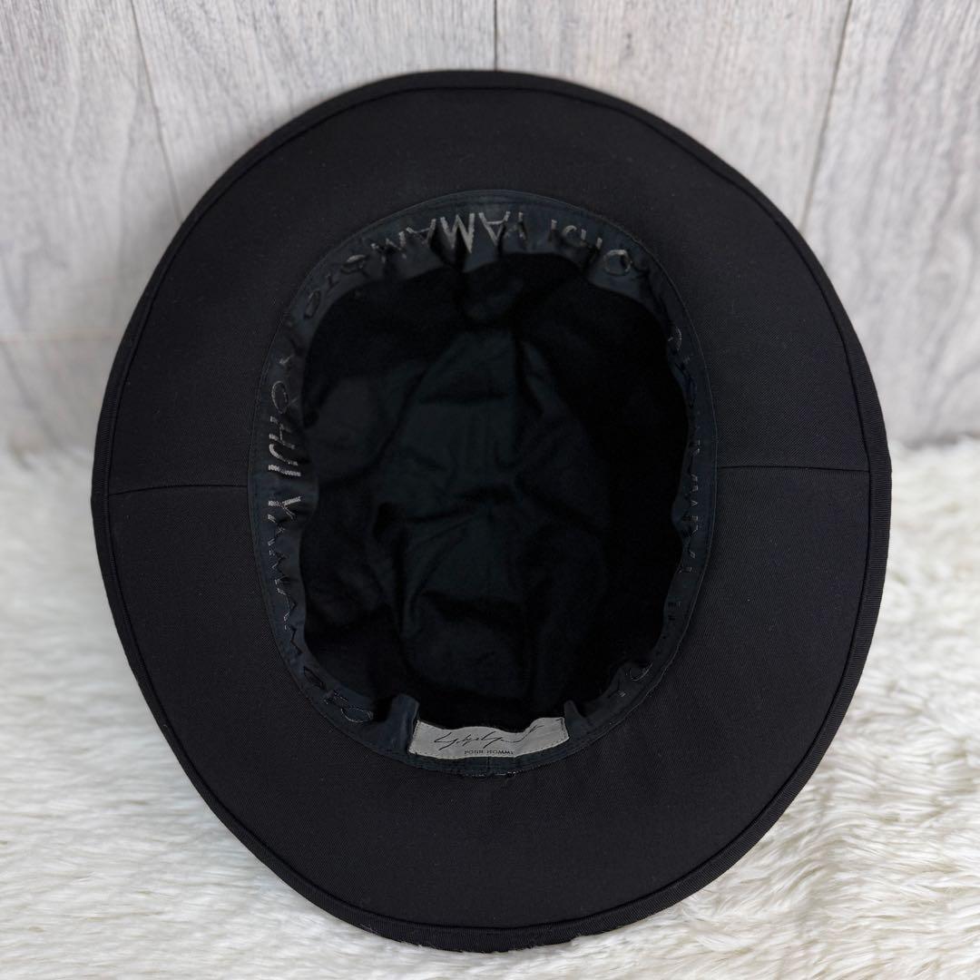 YOHJI YAMAMOTO ヨウジ ヤマモト 山本耀司 ハット ブラック