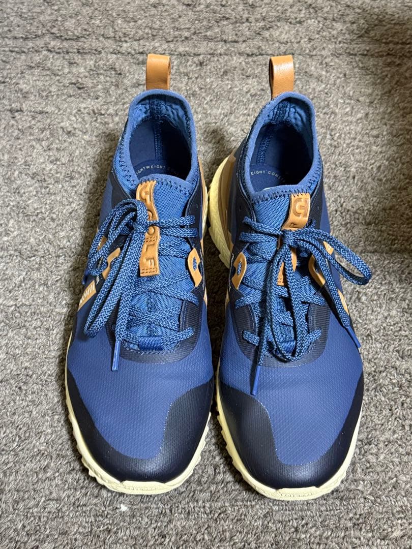 【美品】コール ハーンZEROGROUND OVERTAKE GOLF 27cm