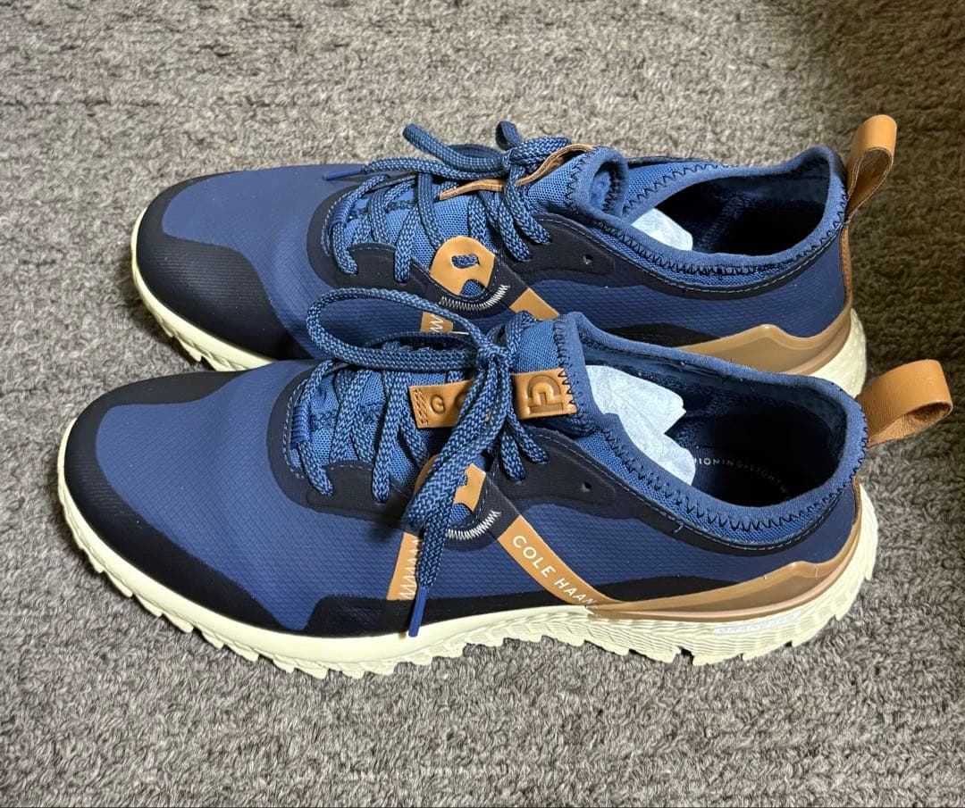 【美品】コール ハーンZEROGROUND OVERTAKE GOLF 27cm