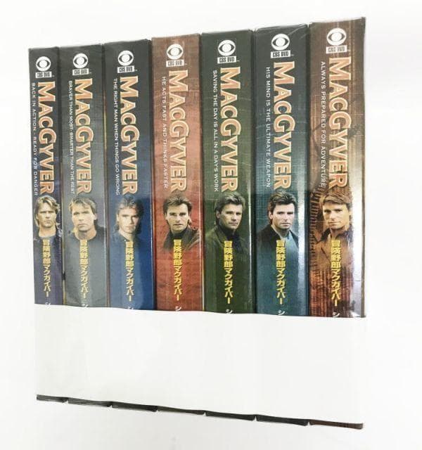 冒険野郎マクガイバー DVD 全7シーズン 38枚組 日本語 吹き替え 字幕付き