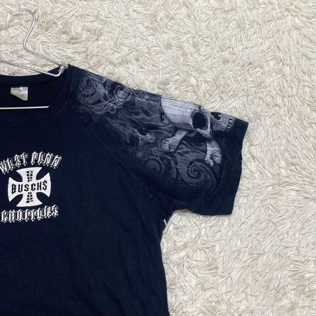 WESTCOASTCHOPPERS スカル Tシャツ サイズL vintage